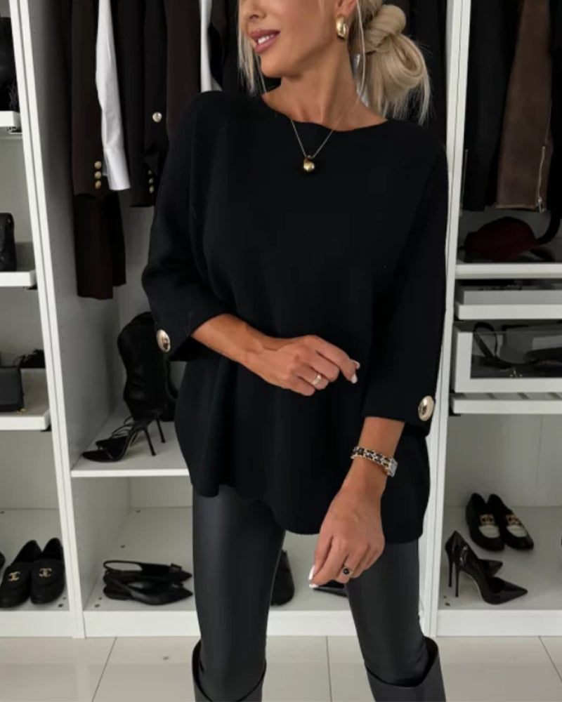 Blusa Moderna de Mujer con Corte Holgado Elegante